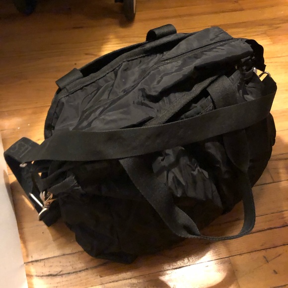 LeSport Sac diaper bag tote black